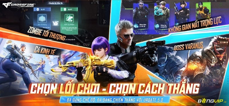 Chơi trên LDPlayer vẫn là phiên bản Crossfire: Legends dành cho Android